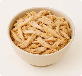 shredded meat