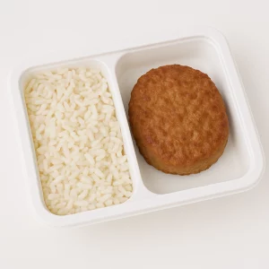 Rice and steak